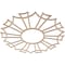 Ekena Millwork Augustus Wood Fretwork Pierced Ceiling Medallion, Alder, 30"OD x 10 1/2"ID x 1/4"T CMWP30X30X0250AUAL - alternate 2